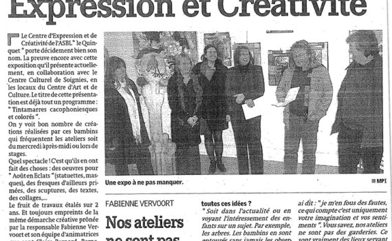 Article de La Nouvelle Gazette du jeudi 04 décembre 2008