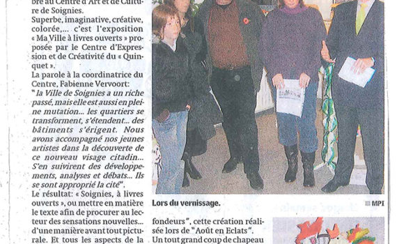 Quinquet La Nouvelle Gazette, 29/11/2006