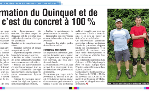 Presse Sudpresse Filière Jardinage