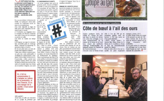 Presse Sudpresse Soupe au Lait